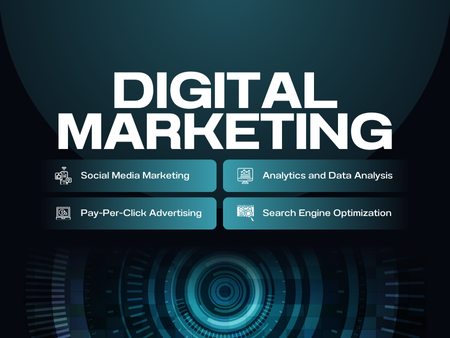 Digital Marketing & SEO Poster